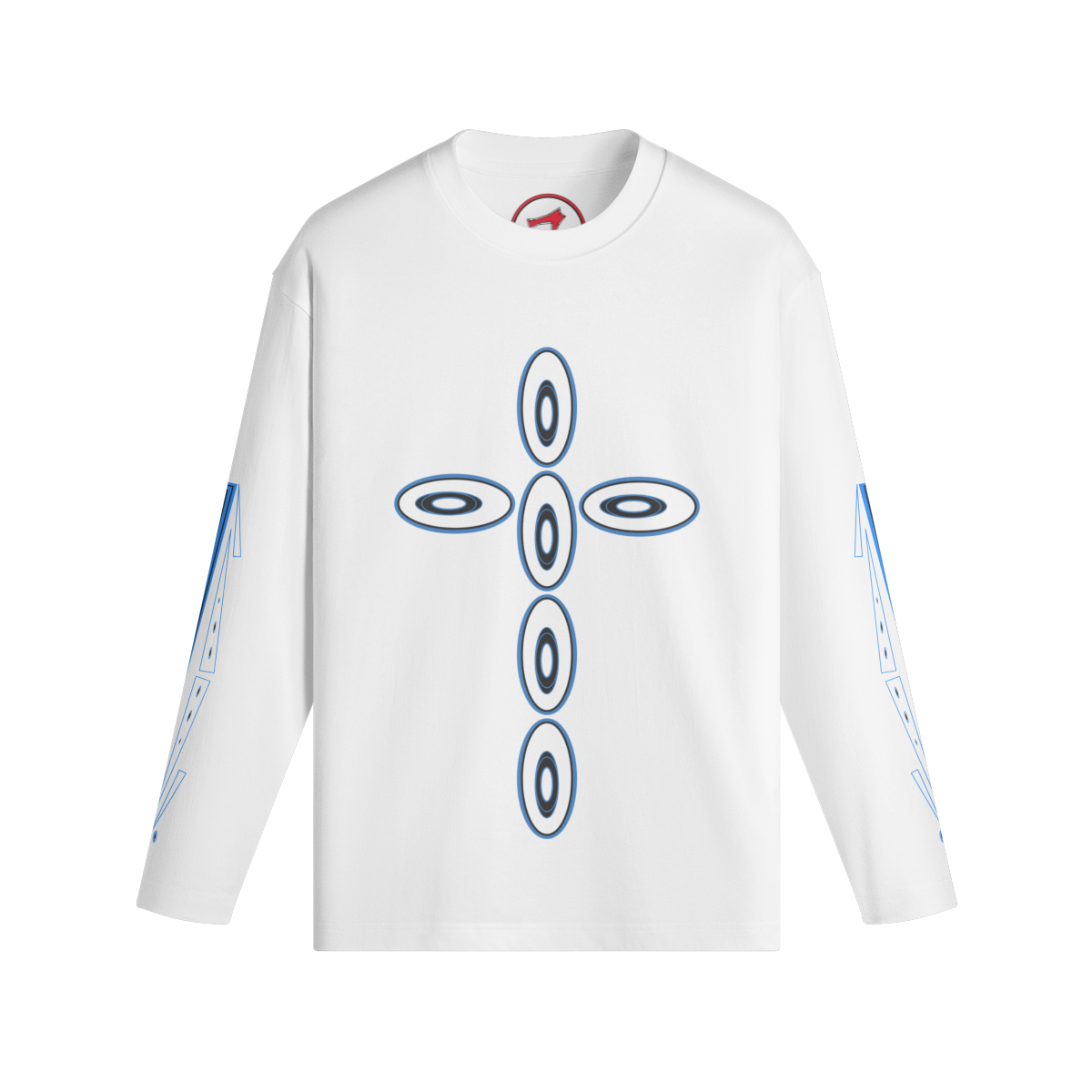Men’s Sacred Oval Cross Long sleeve(side design)