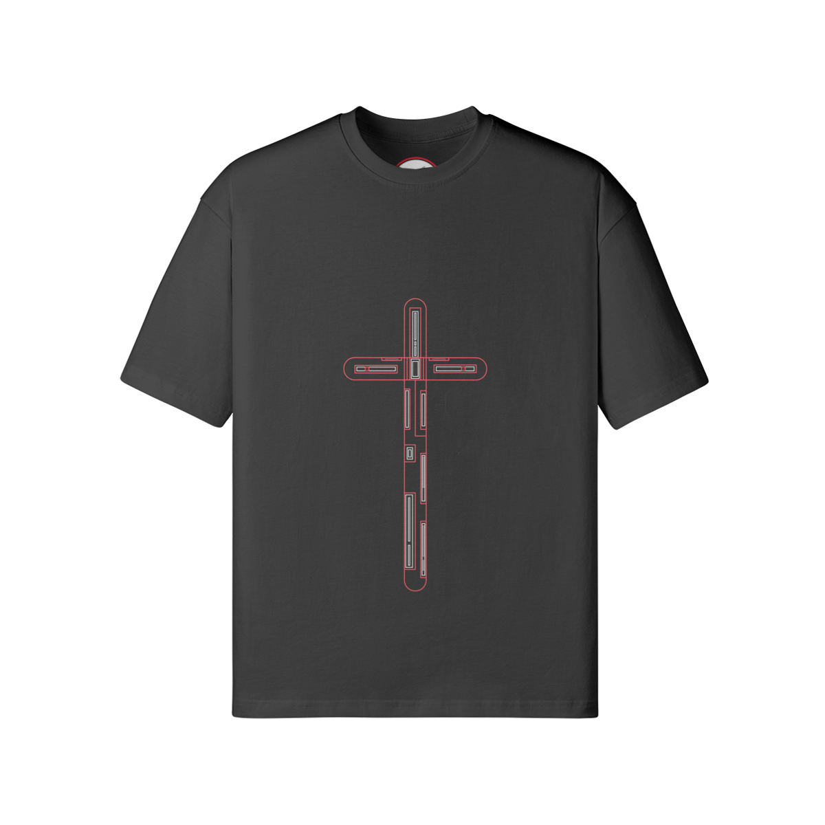 Red Shadow Cross Tshirt