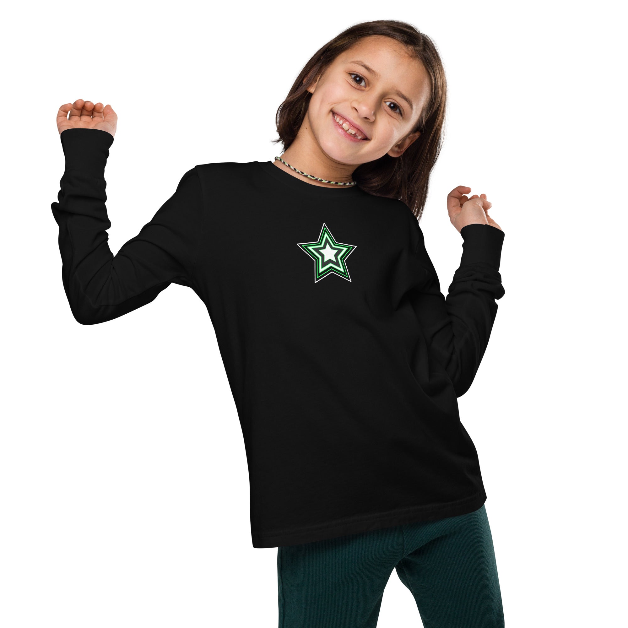 Youth Islamic Star long sleeve tee
